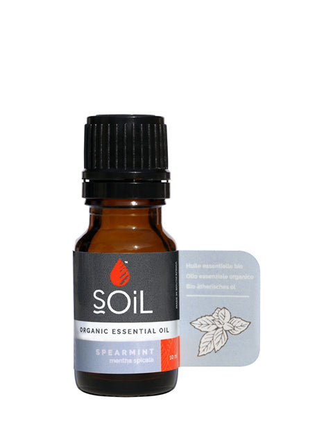 Organic Spearmint Essential Oil (Mentha Spicata) 10ml