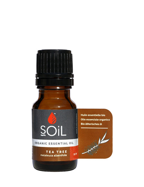 Organic Tea Tree Essential Oil (Melaleuca Alternifolia) 10ml