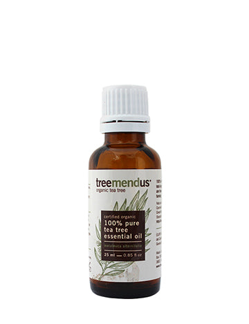 Organic Tea Tree Essential Oil (Melaleuca Alternifolia) 25ml
